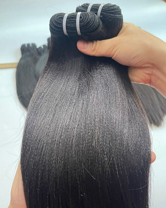 Cashmere Mink Human Hair Bundles – Straight, Body Wave & Yaki